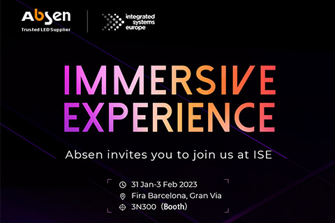 ABSEN HIGHLIGHTS LED INNOVATION at ISE 2023 | Absen