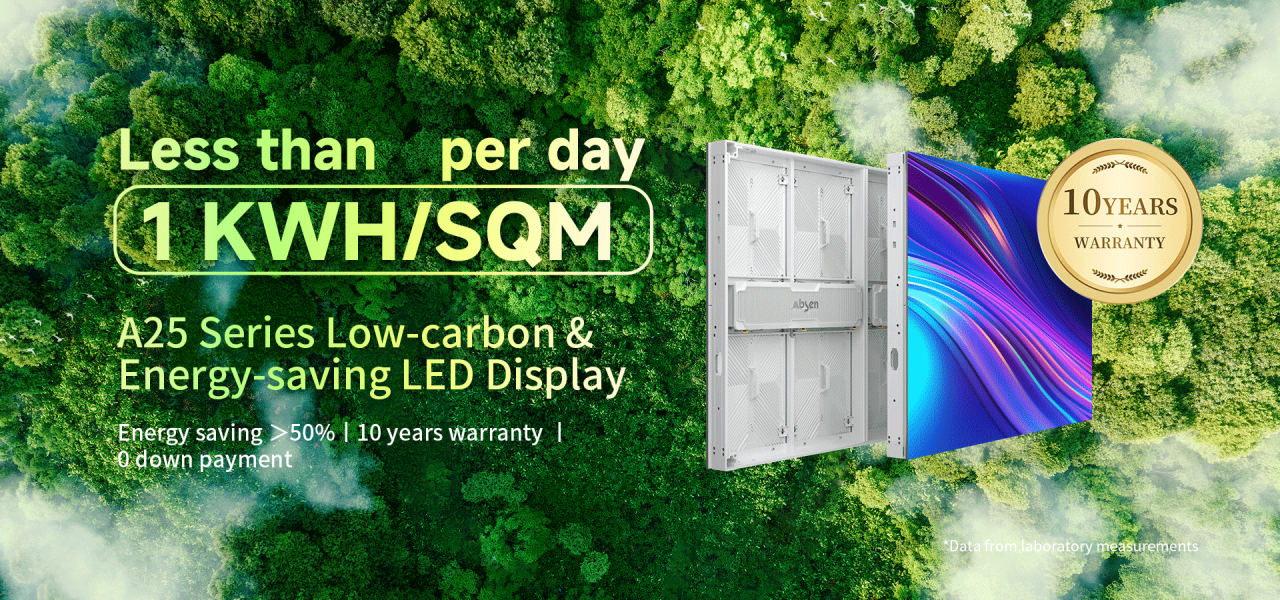Absen Revolutionizes Outdoor Displays with Zero Down Payment and 10 ...