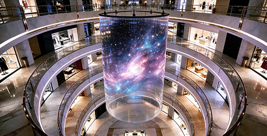 Application - Mall Atrium Hoisting