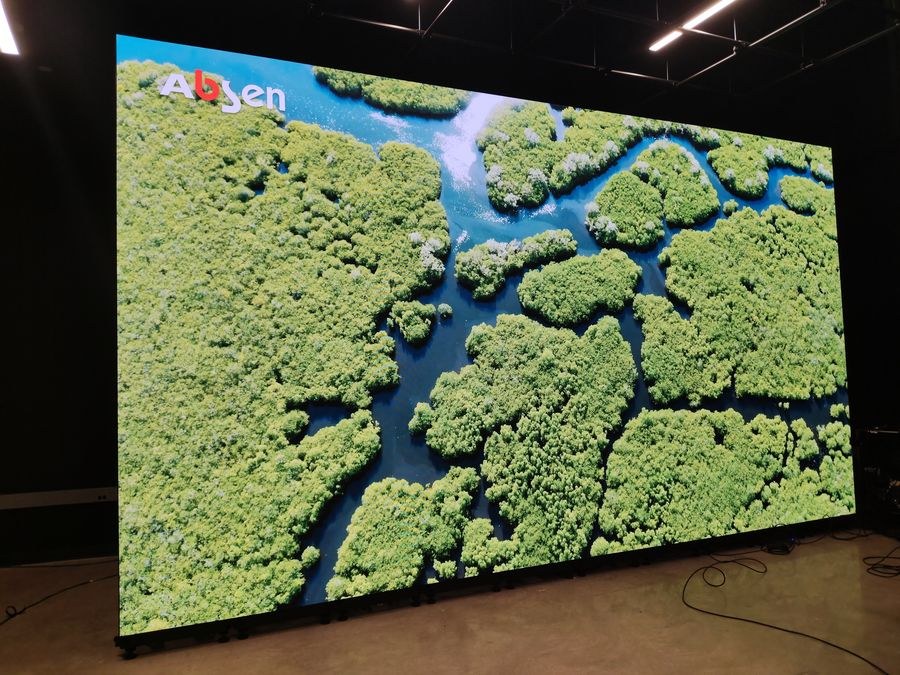 Absen LED display at Webster University