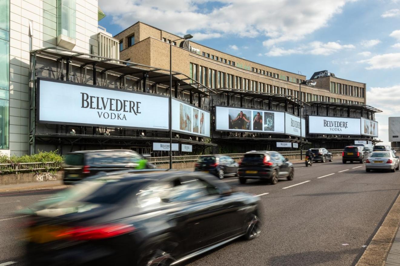Clear Channel transportation advertising projects across London and Manchester